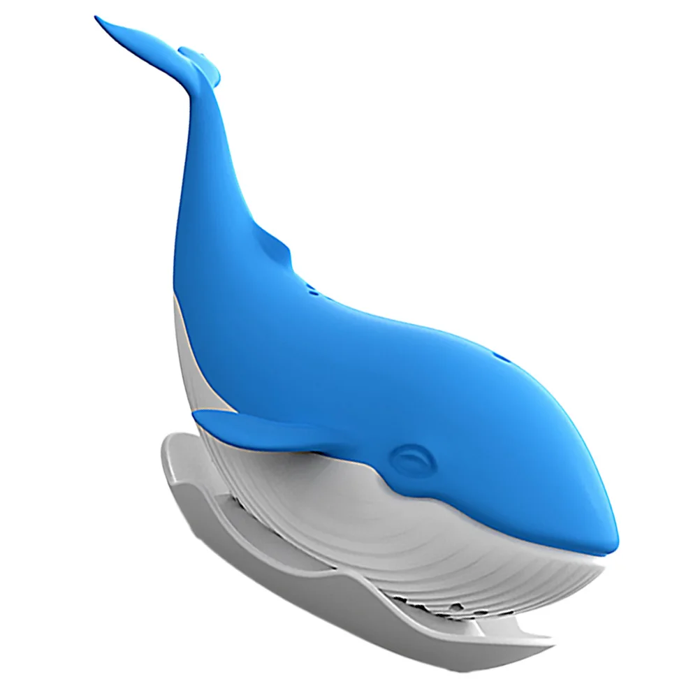 

1 pc Infuser Silicone Leaf Strainer Reusable Food Safe For Tea Straining Tool Home Office Tea Use Blue