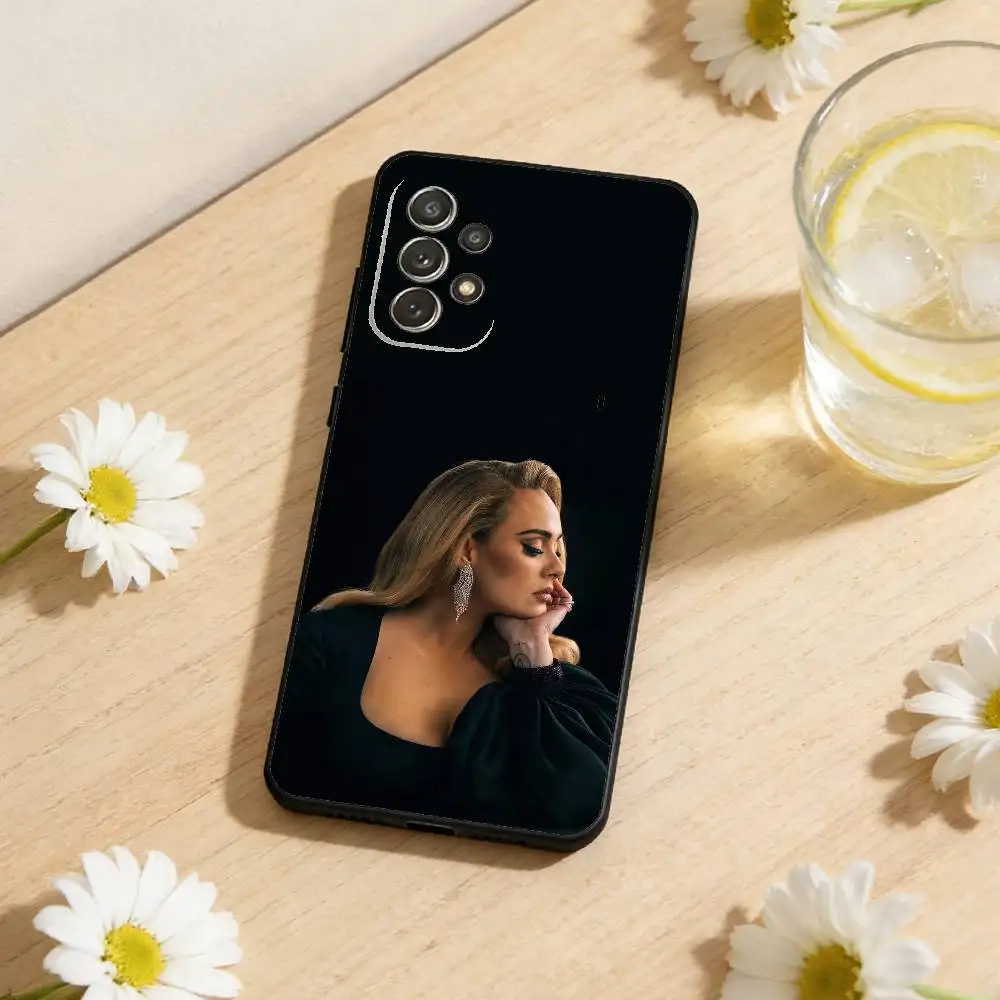 A-Adele A-Adkins Daydreamer Fan Phone Case For Samsung S25,S24,S21,S22,S23,S30,Ultra,S20,Plus,Soft Black Shell