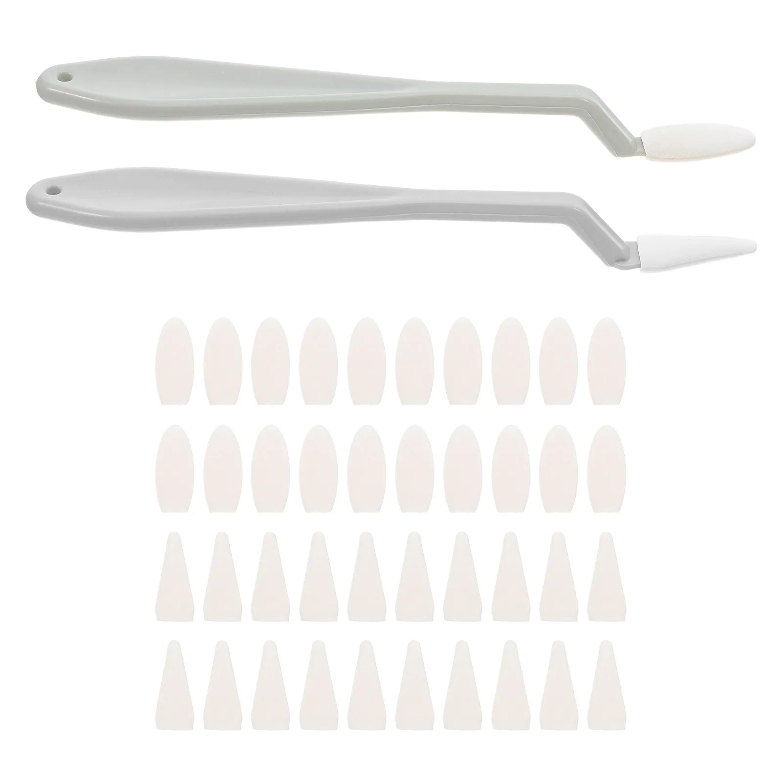 1Set Blending Stumps for Artists Sketch Drawing Tools Paper Art Blender Pen with Replaceable Sponge Tip Compact Lightweight