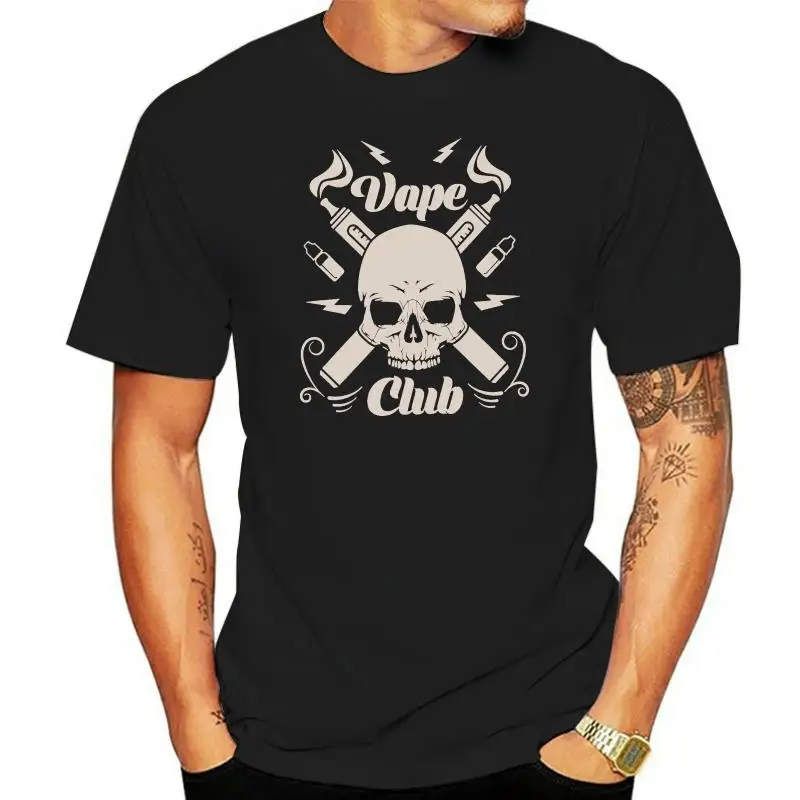 Mens T-Shirt Vape Club - shirt 100% Cotton-Bordeaux(1)