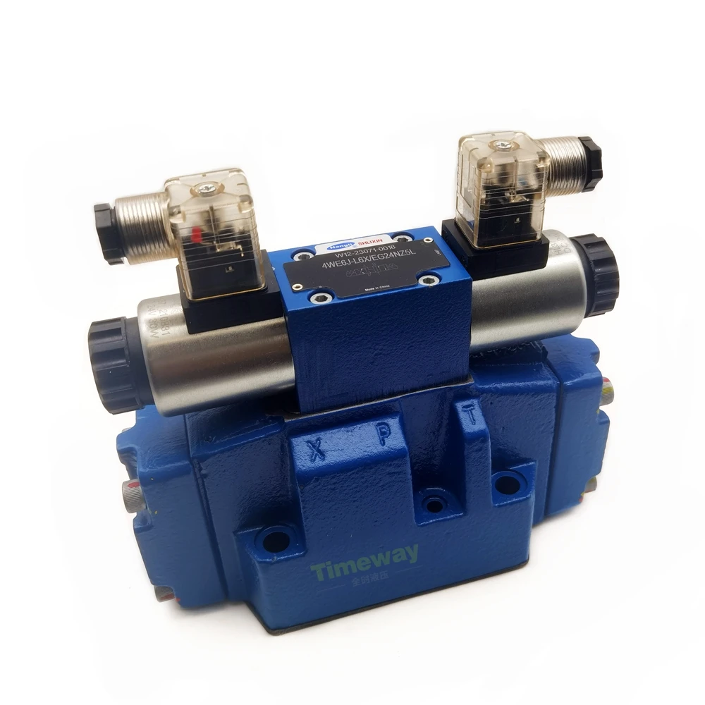 Hengli SHLIXIN 4WEH16J Hydraulic Directional Valve 4WEH16J-L7X/6EG24NETZ5L Solenoid Control Valve Internally Pilot Operated