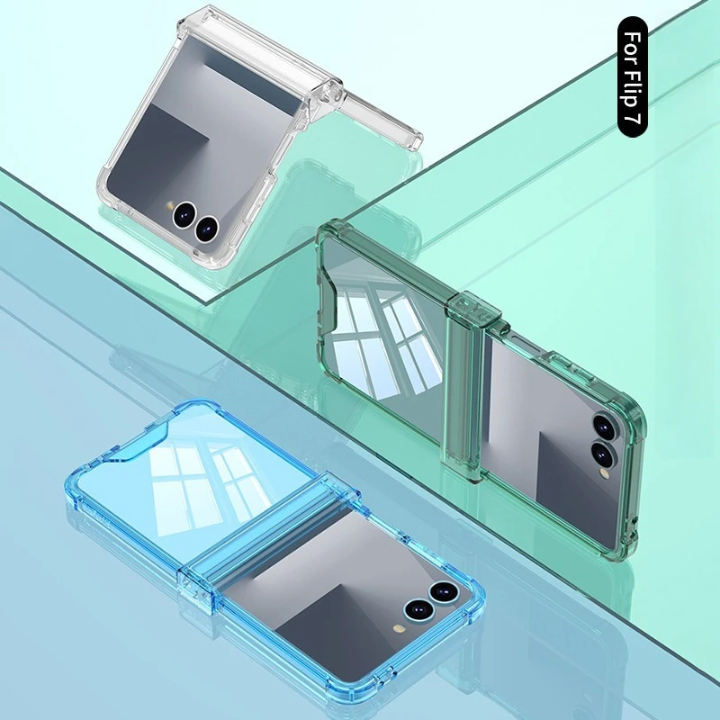 

Fashion Four Corner Airbag Flip Phone Case for Samsung Galaxy Z Flip7&Z Flip6&Z Flip5