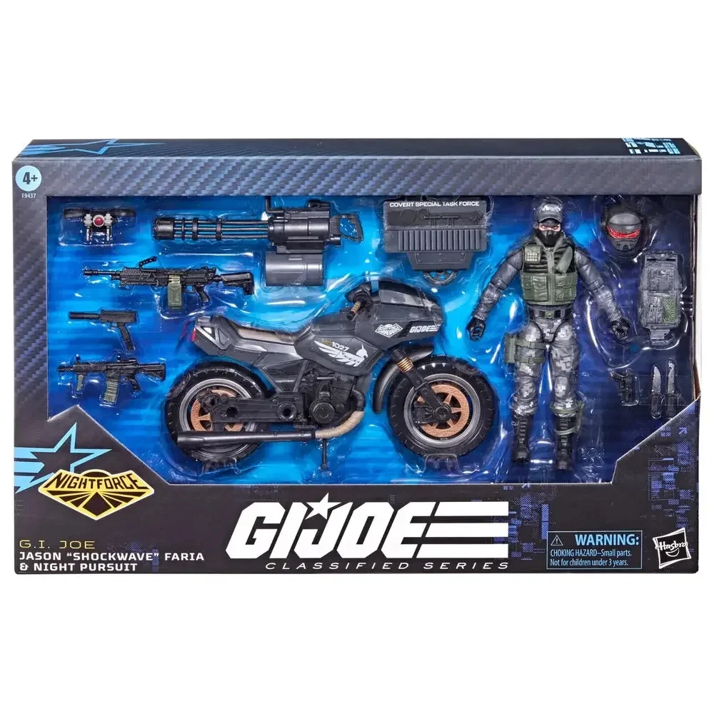 In Stock Original Hasbro G.I. Joe Classified Series #127 Night Force Jason 