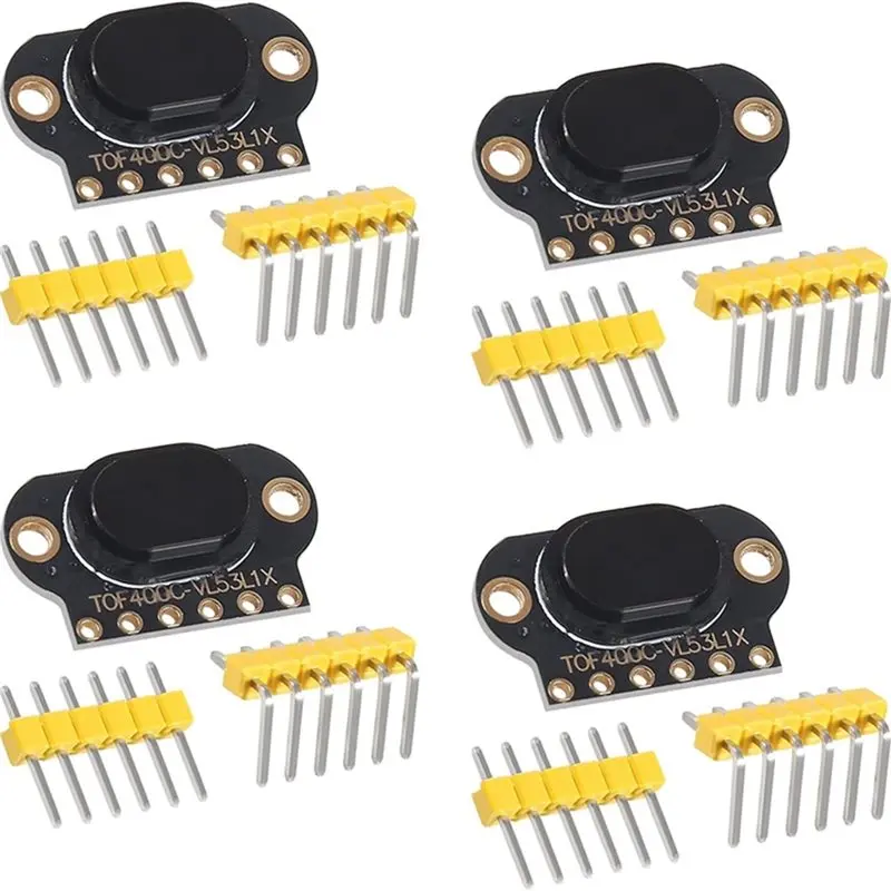 

AS95-TOF400C TOF Time-Of-Flight 4M Distance Measurement Laser Ranging Sensor Module 1 Set/4 Pieces IIC Output