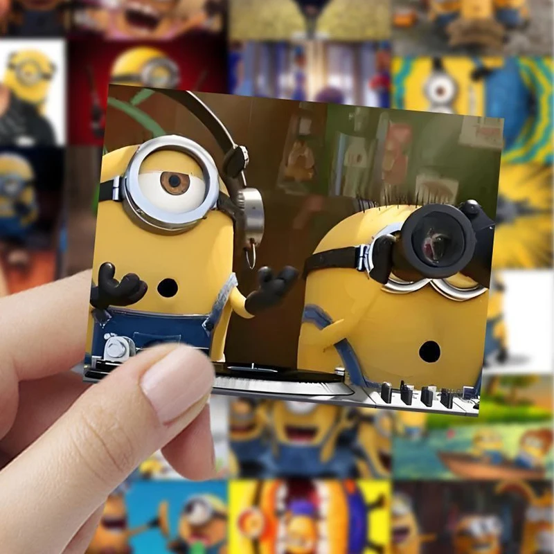 

63pcs Despicable Me Minions Cartoon Cute Stickers DIY Stickers Mobile Phone Case Luggage Decoration Children Love Gifts