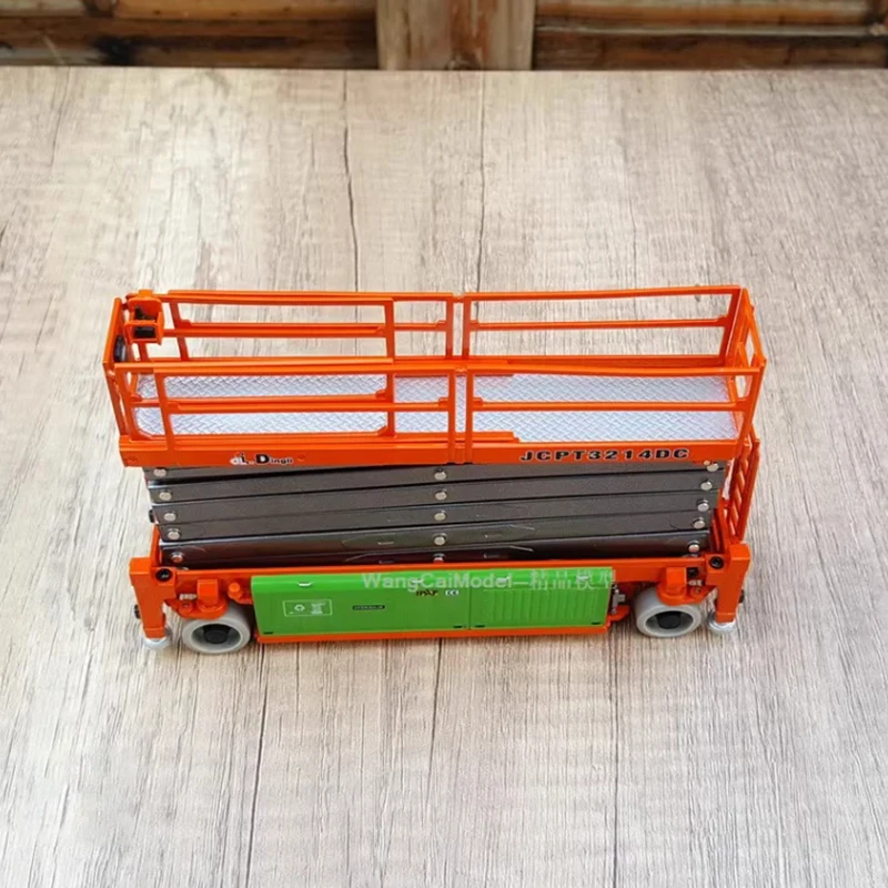 

Diecast 1:35 Scale Dingli Self-propelled Scissor Type Aerial Work Platform Alloy Engineering Model Collection Souvenir Gift