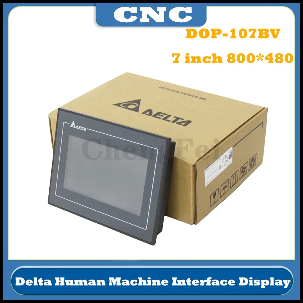 L'ultimo Display dell'interfaccia della macchina umana del Touch Screen HMI Delta DOP-107BV da 7 pollici CNC sostituisce DOP -B07S411 DOP-B07SS411 B07S410