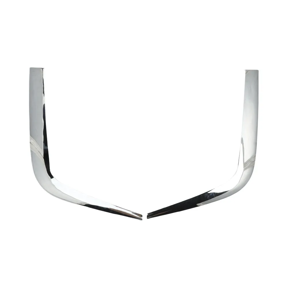 For Bumper Damage Repair Side Moulding Chrome As Shown In The Picture Replacement Part Direct Fit Component ABS Plastic Material