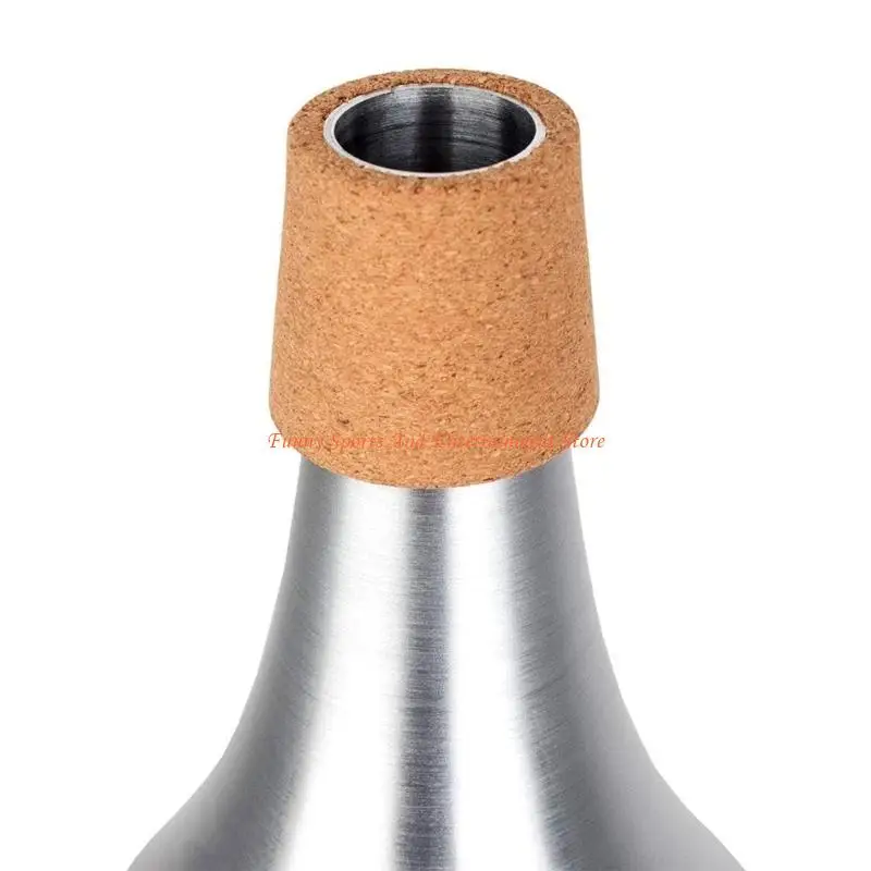 

C4DE Trumpet Mute Легкая прямая суровая труба, глушители для практики сурдинки