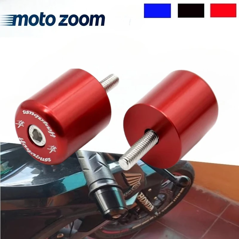 

For Suzuki HAYABUSA GSX1300R GSXR1300 2008-2020 Motorcycle Handlebar Grips End Weights Plugs