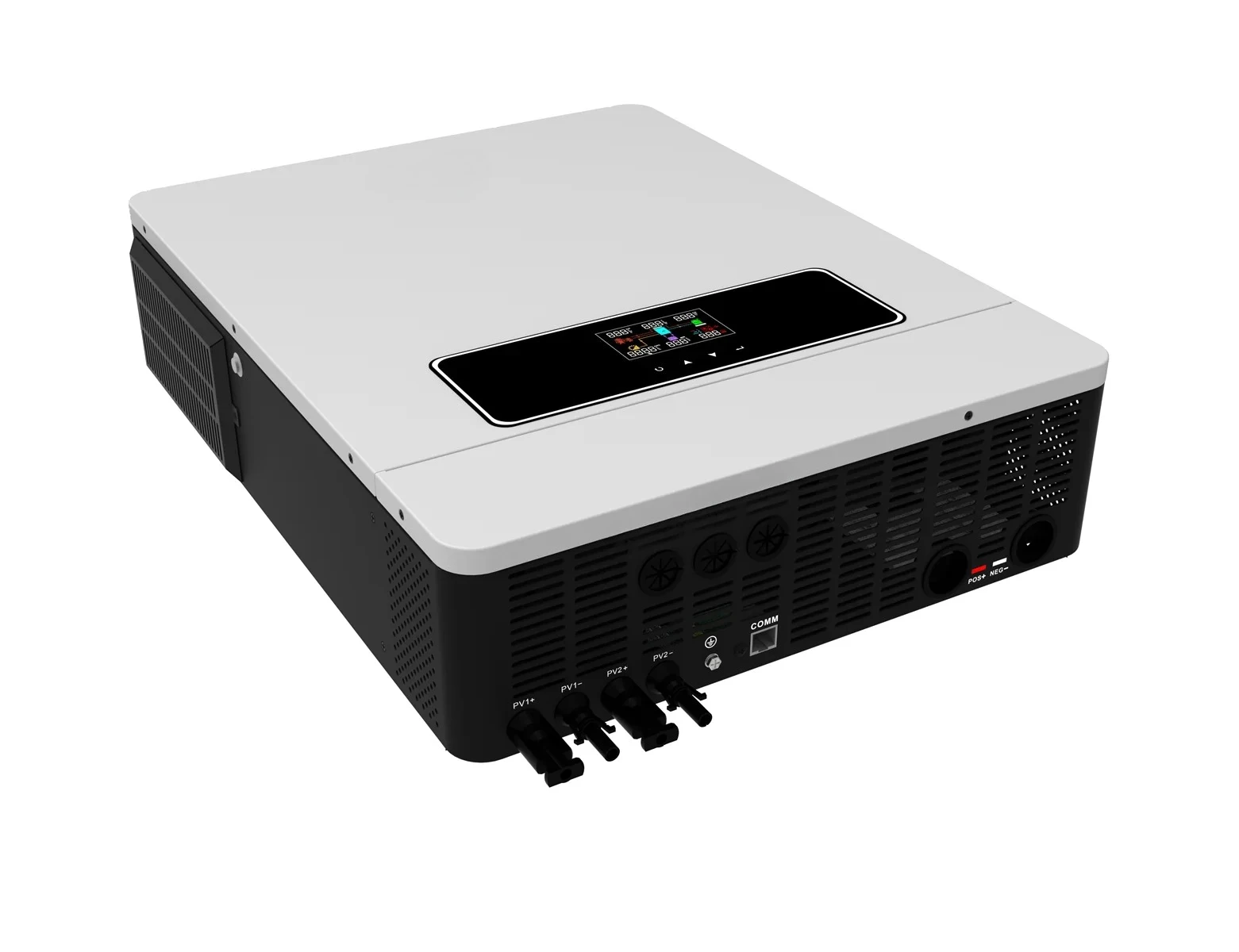 ECGSOLAX 10.2KW Hybrid Solar Inverter MPPT 180A Off-Grid Hybrid Inverter  Max 500V 48V 230Vac Solar Hybrid Inverter
