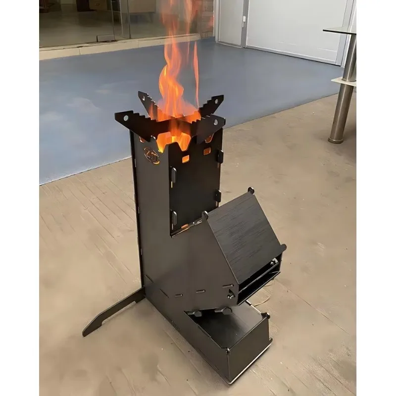 

Wholesale New Fishing Tent Stove Heating Wood Burning Stove Portable Furnaces Oven for Camping Picnic Hiking Rocket Stove