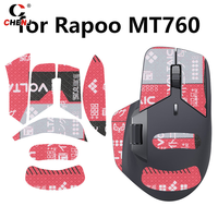 Anti-Slip Mouse Sticker Pad For Rapoo MT760 Gaming Mouse For E-Sport Computer Gamer Lizard Skin Suck Sweat Non Slip