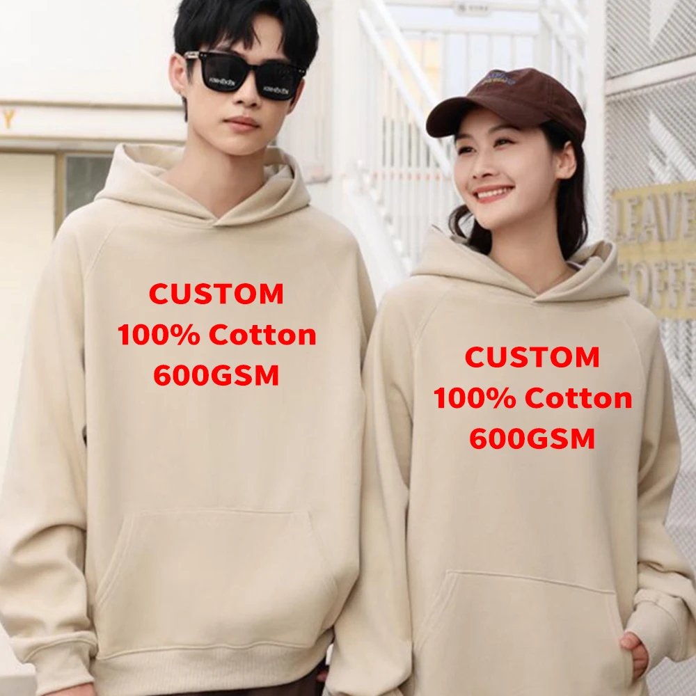 

Мужские худи-пуловеры без шнурков с индивидуальным логотипом, 5 цветов, из плотного флиса Silver Fox, хлопковые, теплые, зимние, для уличной моды, брендированные