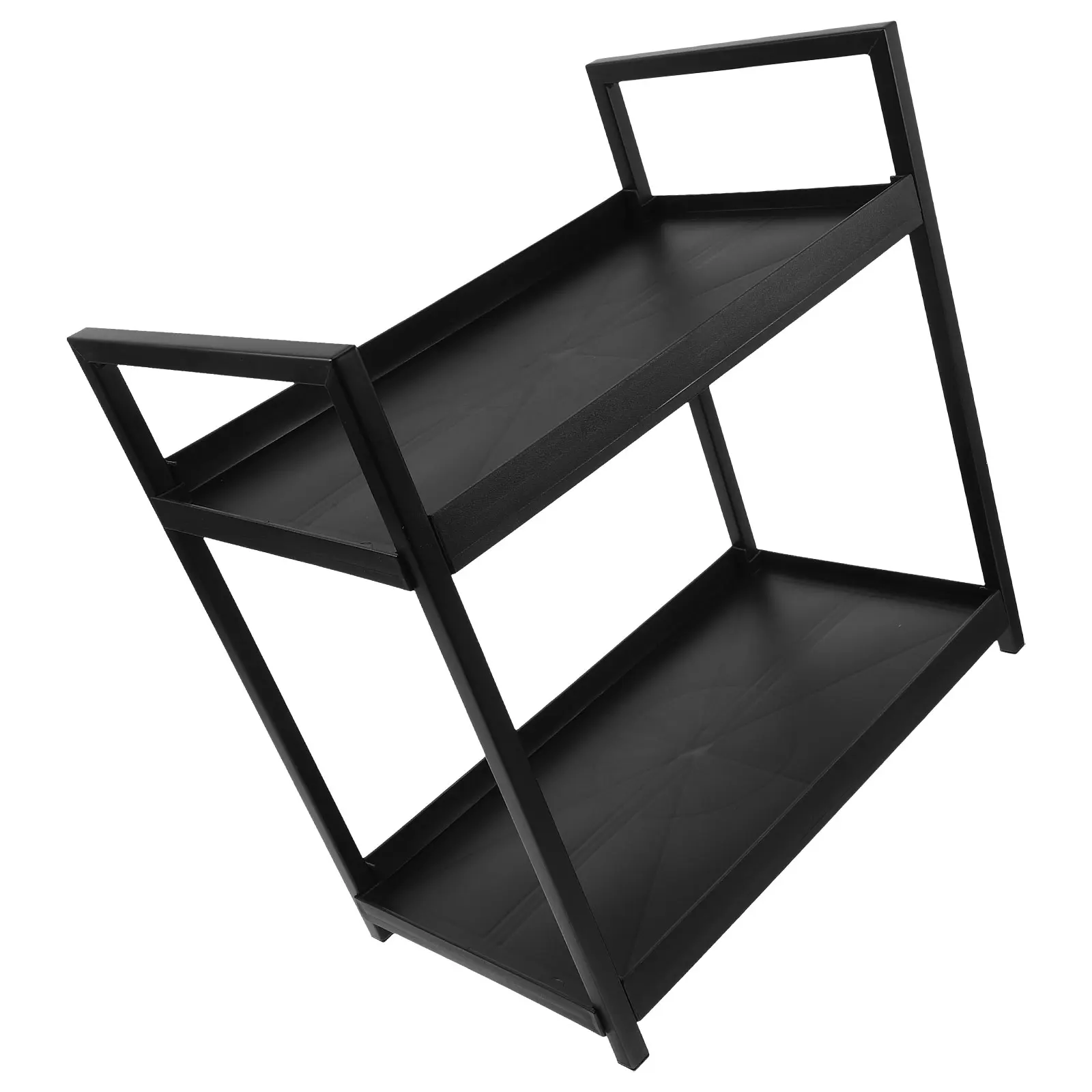 

Double-layer Organizer Bathroom Perfume Storage Tray Jewelry Display Multi-Purpose Storage Tray Desktop Makeup Holder