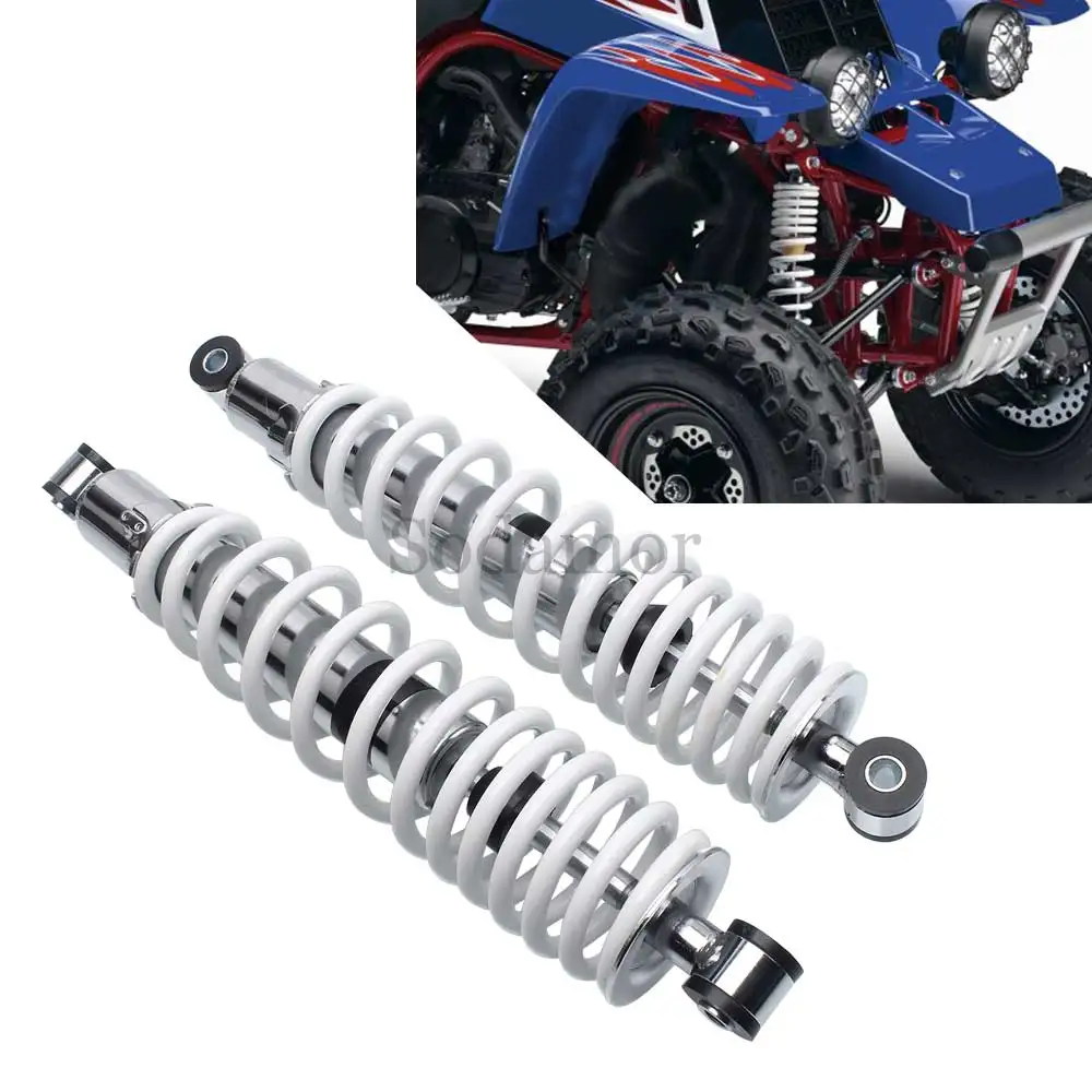 

ATV Accessories Damping Suspension Shock Absorbers 370mm Steel+Aluminium Alloy White For Yamaha Banshee 350 (YFZ350) 1987-2006