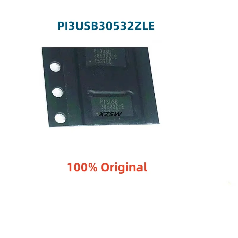 5-10PCS 100% New PI3USB PI3USB30532ZLE P13USB P13USB30532ZLE 30532ZLE 305322LE PI3USB30532ZLEX QFN-40 Brand Original Chips ic