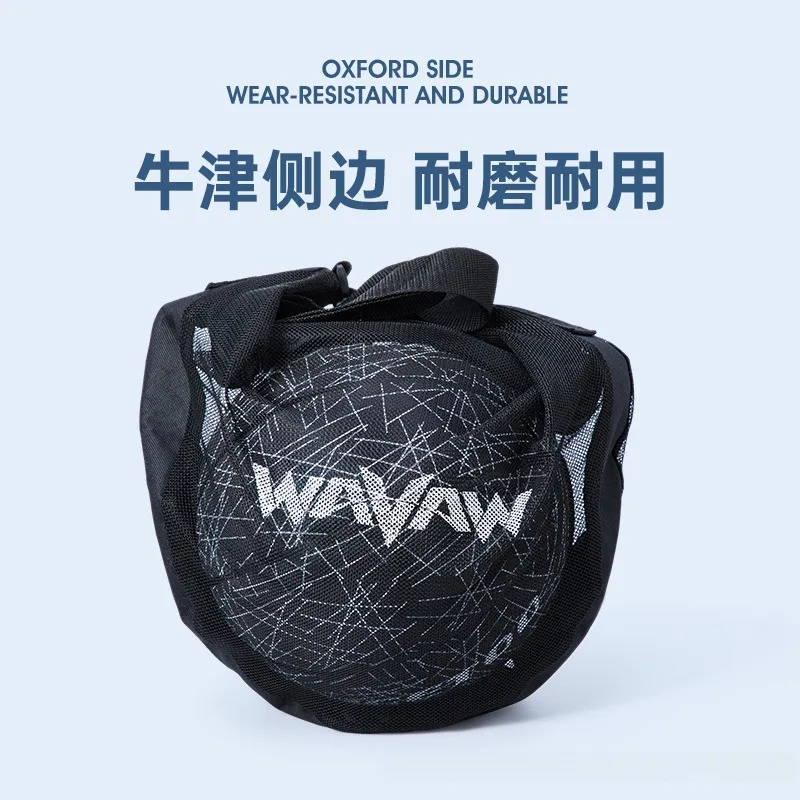 Basketball bag one shoulder cross body training sports backpack basketball bag mesh bag student volleyball football bag