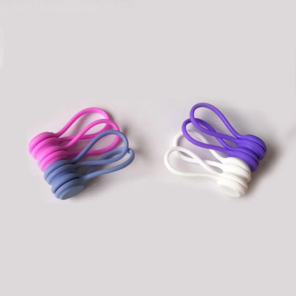 3Pcs Wire Holder Magnet Cable Winder Earphone Cord Organizer Multi-functional Cord Holder Cable Wire Organizer