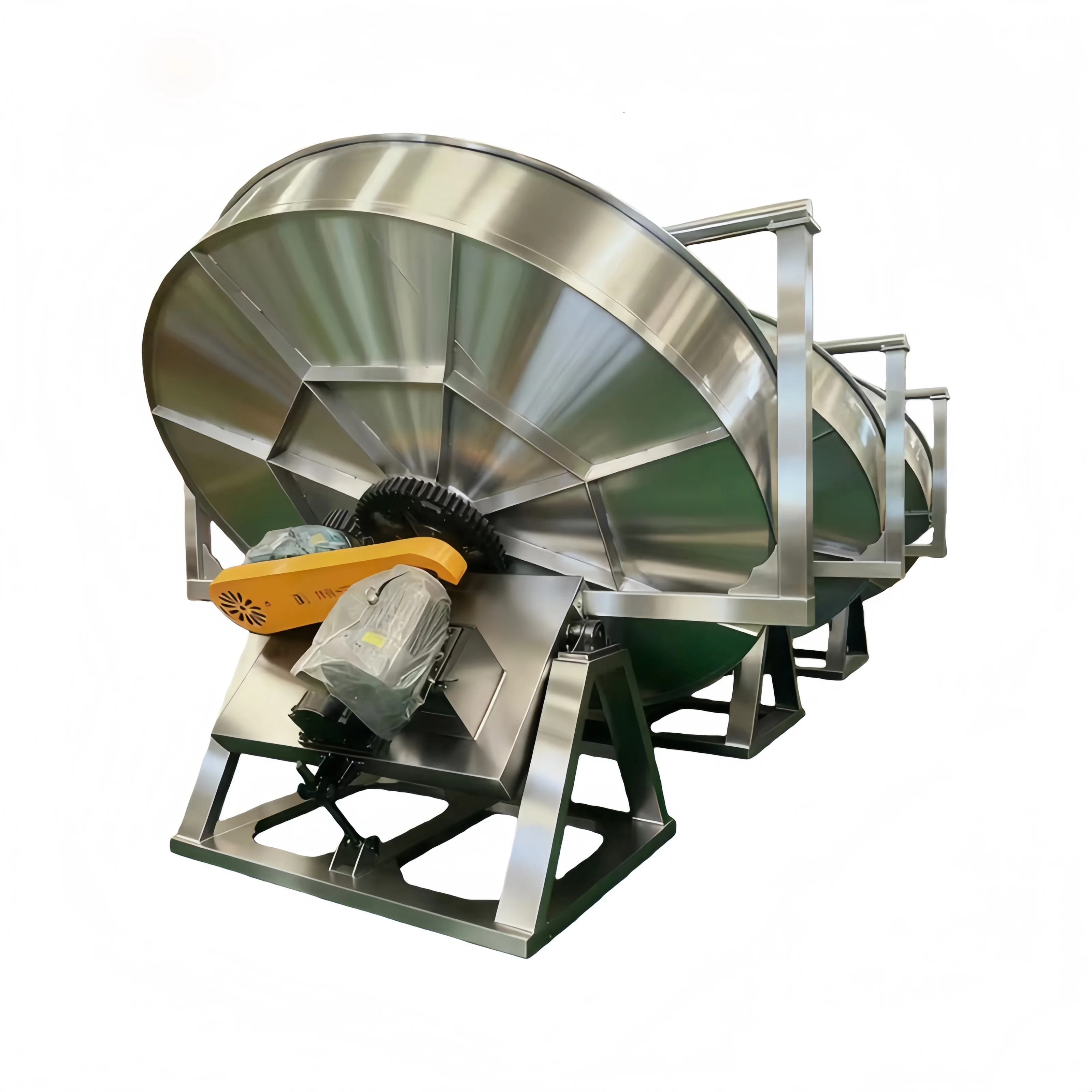 304 Stainless Steel Granulator Fertilizer Machine Dry Powder Fertilizer Granulator Disc Granulator