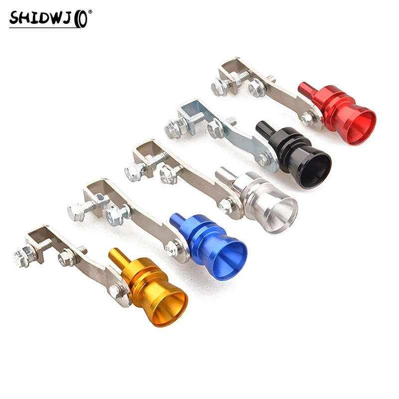 Universal Car Sound Simulator Car Turbo Sound Whistle S/M/L/XL Vehicle Tuning Device Exhaust Pipe Turbo Sound Whistle