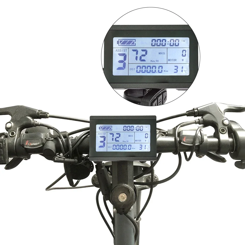 Current Speed LCD For Ebike IP Power Settings Adjust Settings IP Waterproof And Dustproof Adjust Settings Weight
