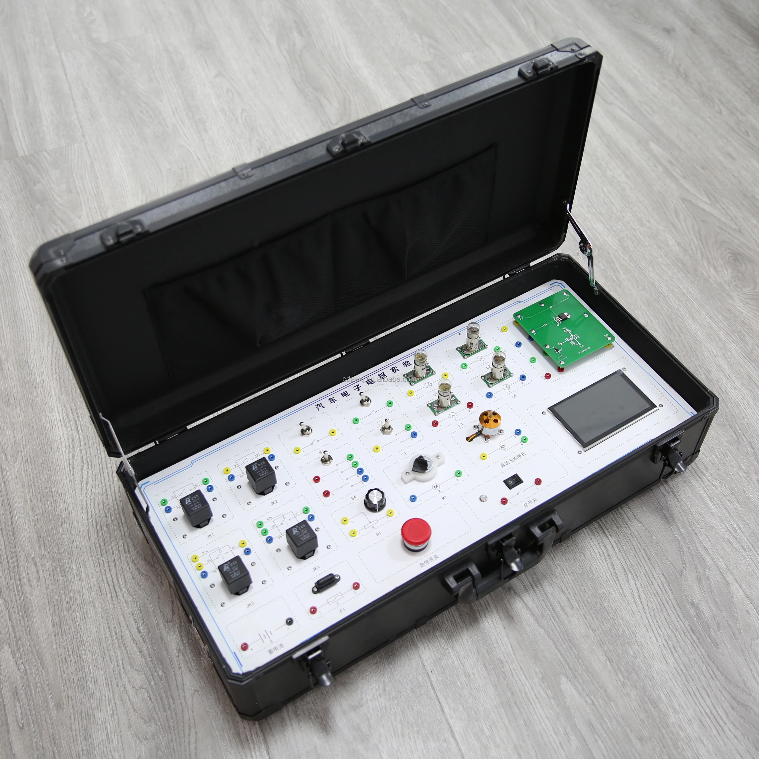 Professional Automotive Electrical Training Equipment Car Electronic Circuit Diagnostic Trainer with Intelligent Fault Setting