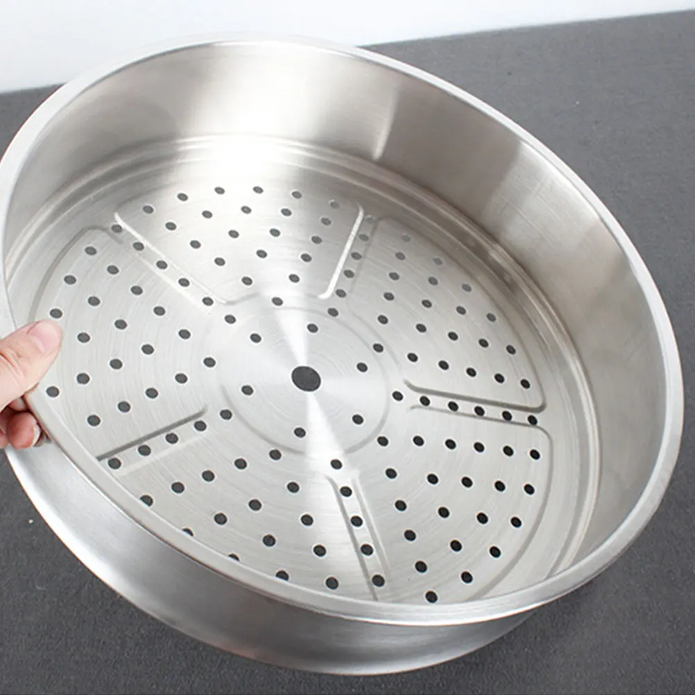 

Stainless Steel Steamer Basket 304 Grade Kitchen Cooking Accessory for Rice Cookers Electric Steamers Multi for Buns