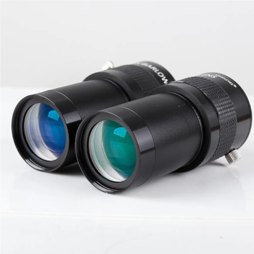 Angeleyes Telescope Accessories 2 Inches M42 Metal 2X Extender 2X Barlow Lens Thread Barlow Mirror Lens