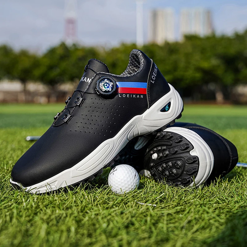 2026 Men Lightweight Breathable Slip Resistant Rotating Buckle Casual Sports Shoes Outdoor Walking Sneakers