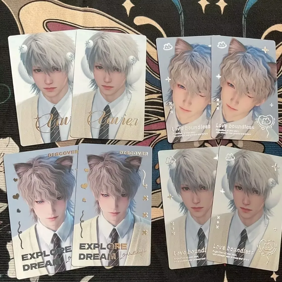 

Новый «Любовь и глубокий космос» «Peripheral Fan Art Creation» Shen Xing Hui «Три-дюймовая коллекция как карта Polaroid для лучшего друга