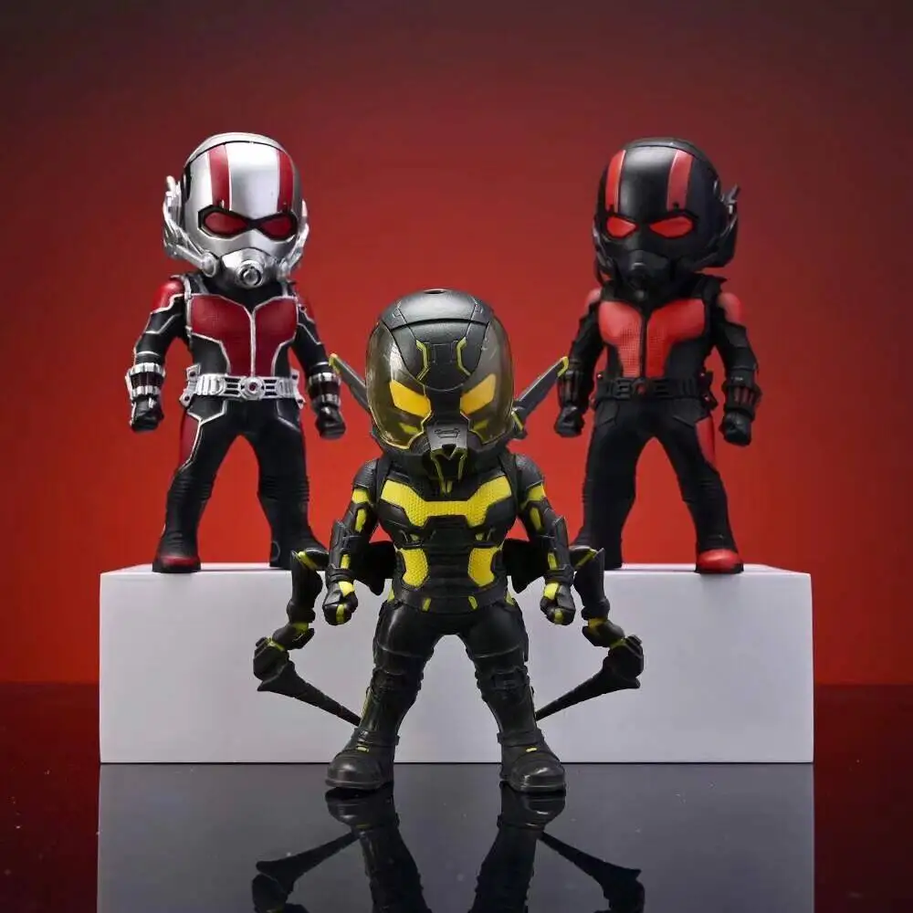 

The Ant-man antman Action Figure Model Toys 3pcs/set Bookshelf Ornament Cool Doll Creative Birthday Gift