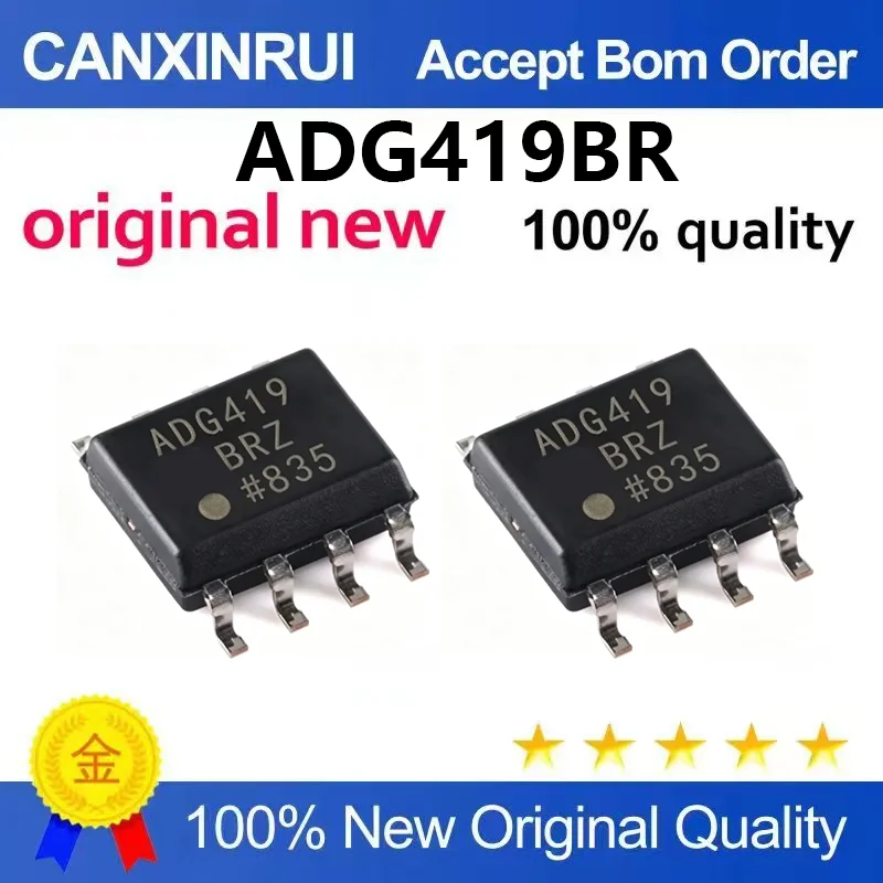 （5pcs-10pcs）Original genuine ADG419BR ADG419BRZ ADG419 analog switch patch SOP8