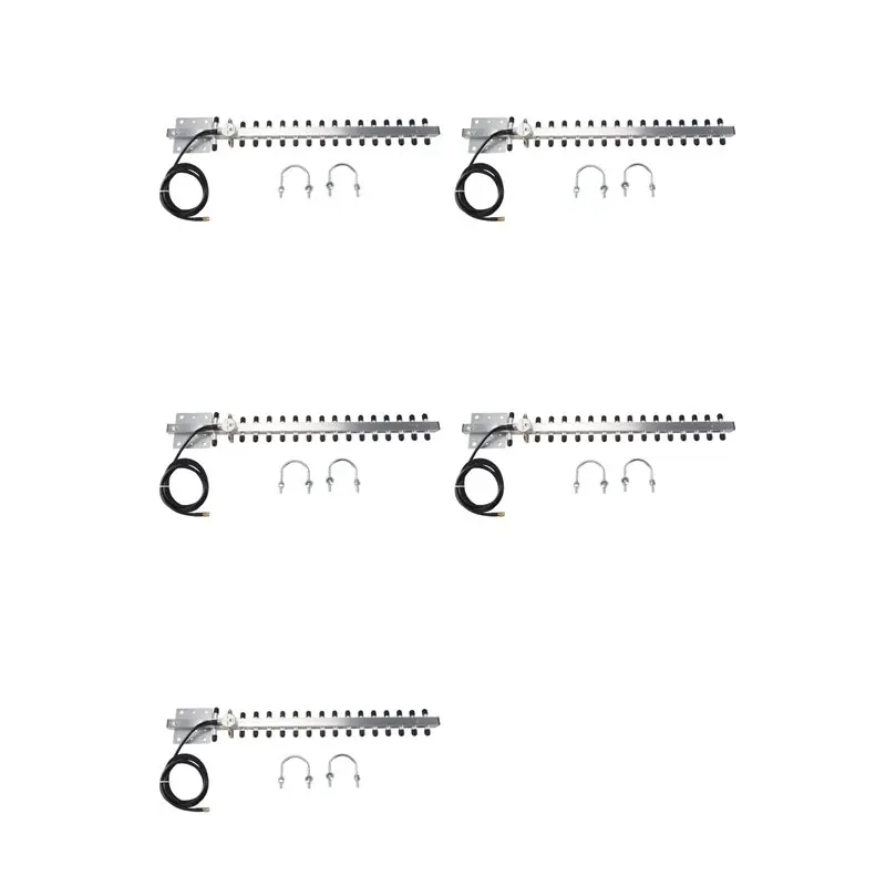 

5 шт. 2,4 ГГц 16-18 дБи Yagi WLAN Wi-Fi всенаправленная беспроводная антенна 1,5 м-ABIU