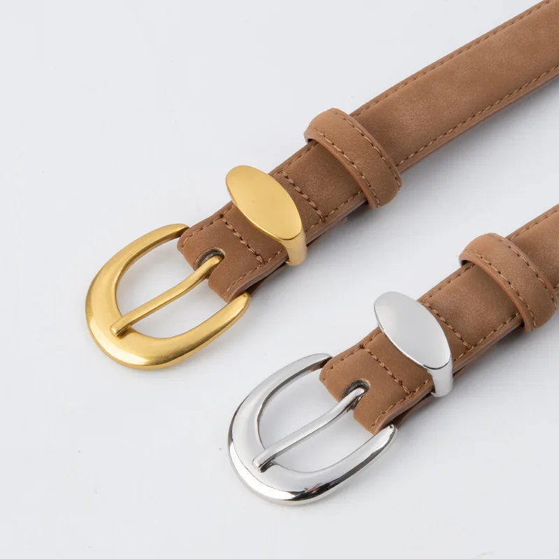 المرأة موضة فو الجلد المدبوغ جلد طبيعي مشد الإناث Cummerbund معطف حزام فستان Decration حزام ضيق J707