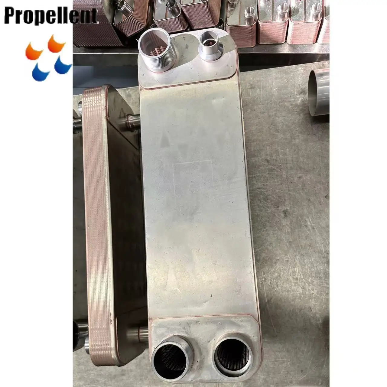 High-Seal Brazed Heat Exchanger: High Temp & Pressure Resistant, Compact & Easy to Install