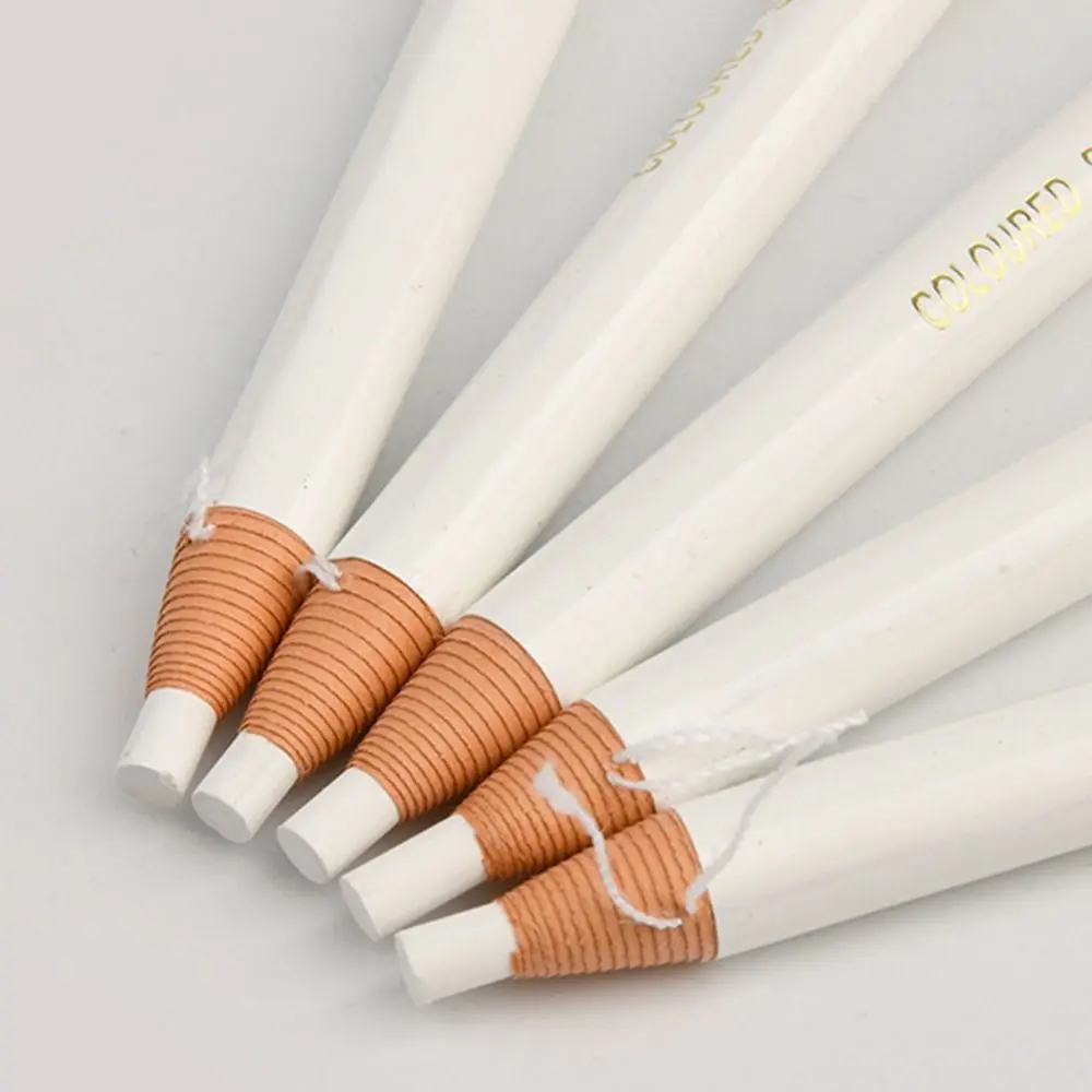 Matita per sopracciglia bianca impermeabile Microblading Marker Line Penna per posizionamento del tatuaggio del sopracciglio Penna per eyeliner da colorare buona resistente al sudore