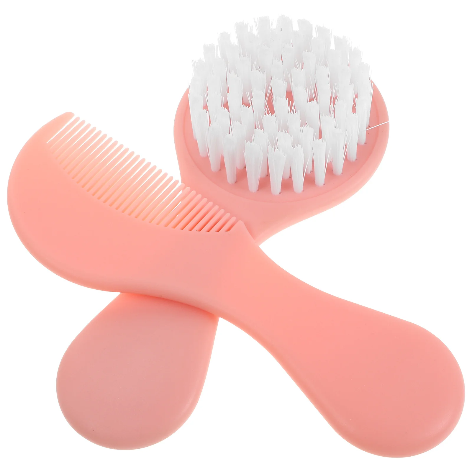 

1Set Baby Hairbrush and Comb Set Newborn Gentle Care Dandruff Removal Toddler Hair Grooming Essentials Baby Combs