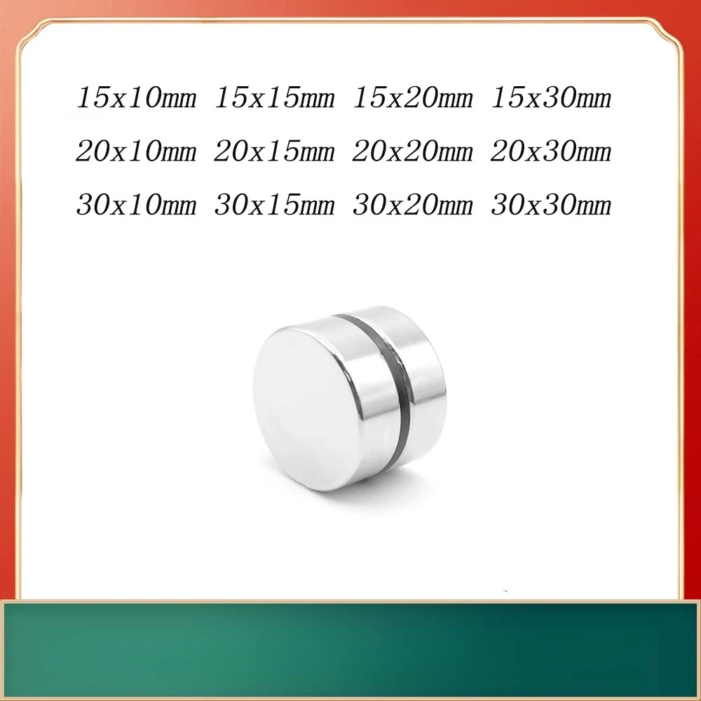 30x10 mm Circular Magnets 30mmx20mm  Thick  Magnet Dia 30x30mm For Home Refrigerator,Office,DIY  20*10 30x15 30x10