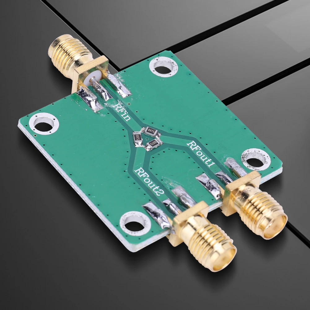 Radio Frequency Divider Module 6dB DC-5G Power Distributor Module 1 Split 2 Power Distribution Board RF Power Splitter Module