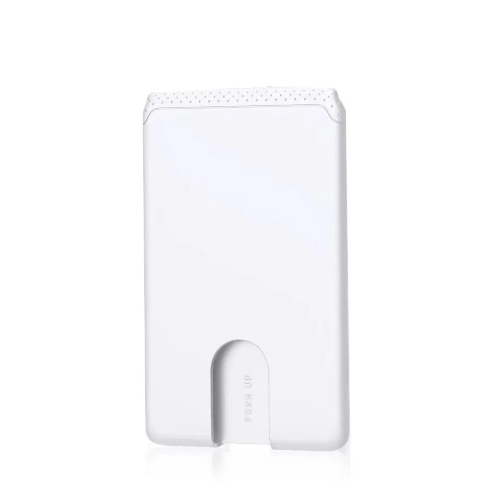 Self-Adhesive Phone Holder Sticker Soft Silicone Credit Card Holder Card Clip Compact Phone Wallet Compatible All Smartphones