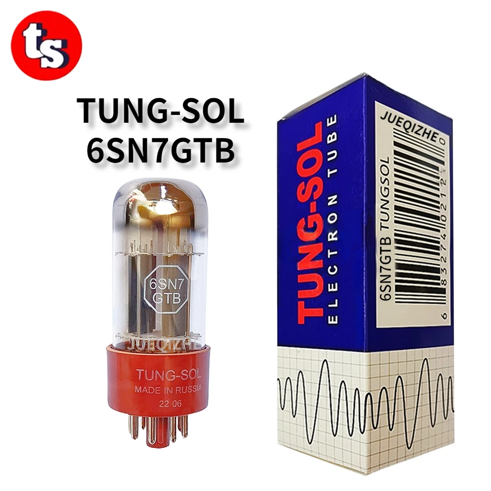 TUNG-SOL 6SN7 6SN7GTB Vacuum Tube Replaces 6SN7GT 6N8P 6H8C CV181 HIFI Audio Valve Tube Amplifier Kit DIY Matched Quad