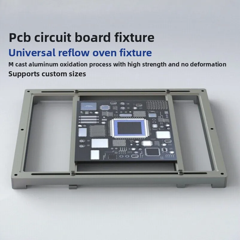 Universal PCB Solder Pallet, Circuit Board Soldering Jig, Fixture Tray Carrier for Through Hole Assembly