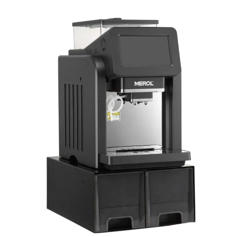 Macchina da caffè intelligente all-in-one di grande capacità Schiuma di latte a vapore appena macinata Nuova condizione con componente motore centrale