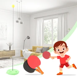 Entraîneur de tennis de table pour enfants et adultes, rebond, entraîneur de ping-pong, pagaie flexible, arbre souple, appareil de sport de décompression