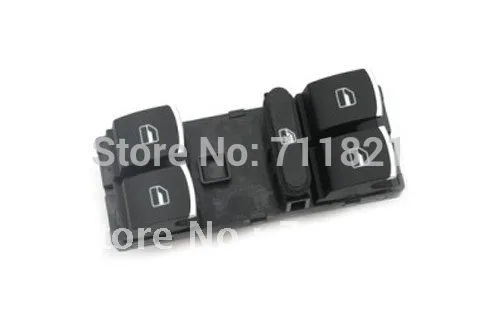 

OEM Chrome Tip Power Window Master Switch Panel For VW Golf Jetta MK5 and MK6
