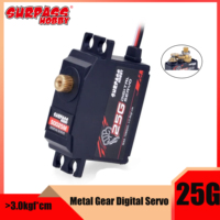 SURPASS Hobby 25g Servo Digital Servo 12428 S0025M Metal Gear micro servos for RC Car Airplane Robot Plane Drone Wltoys Aircraft