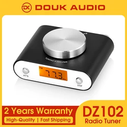 Douk Audio Mini FM Radio Transistor Global Universal Manual or Auto Search with Display Screen 64/76/87-108MHz