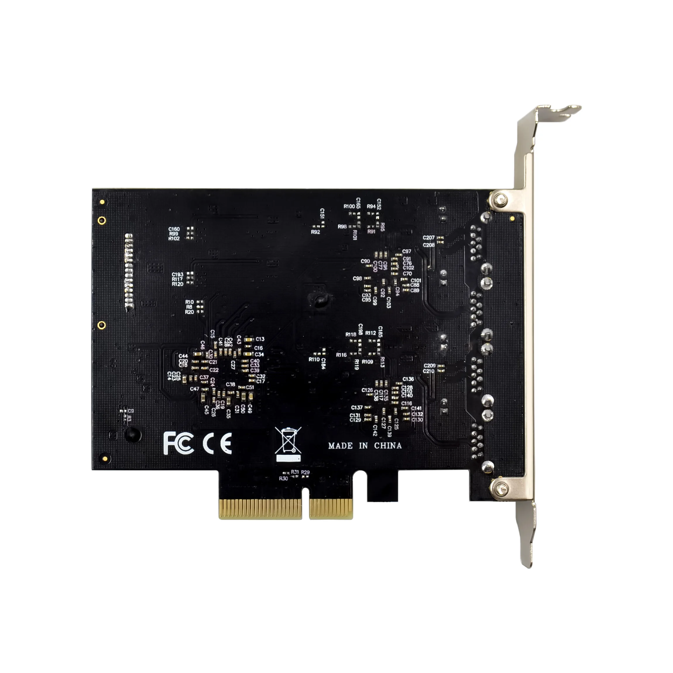 SUNWEIT ST647 PCIe X4 ASM3142 USB3.1 4A Camera Capture Card