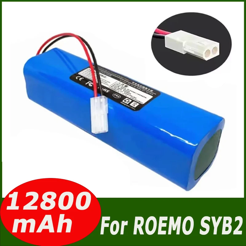 

For ROEMO SYB2 Rechargeable Li-ion Battery Pack, for Robot Vacuum Cleaners Genuine Accessories, 12800mAh.4s2p.14.4v